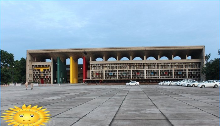 Palace of Justice, Chandigarh, Indien