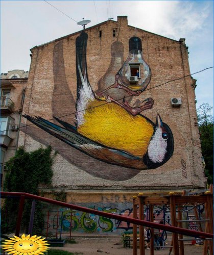 Graffiti og vægmalerier som en del af arkitekturen i megalopoliser