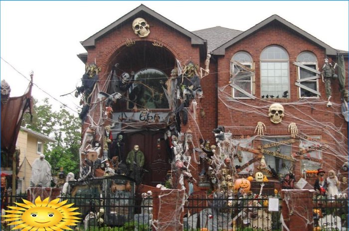 Halloween: hvordan man dekorerer dit hus til ferien