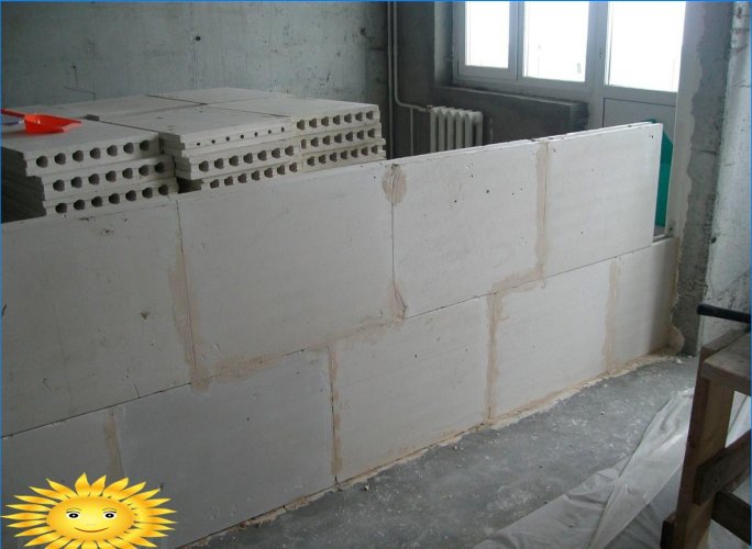 Materialer til installation af vægge og skillevægge: sammenligning og priser