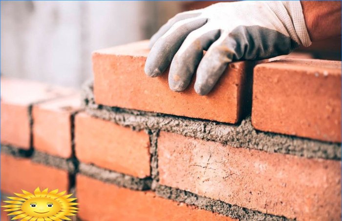 Murværk og forstærket murværk: hvordan foldes væggene korrekt