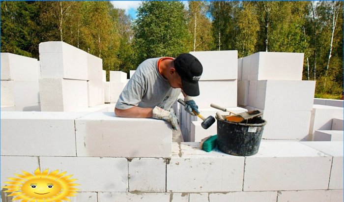Murværk og forstærket murværk: hvordan foldes væggene korrekt