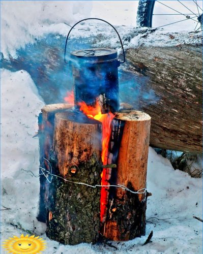 Svensk eller finsk stearinlys - den letteste DIY ildsted
