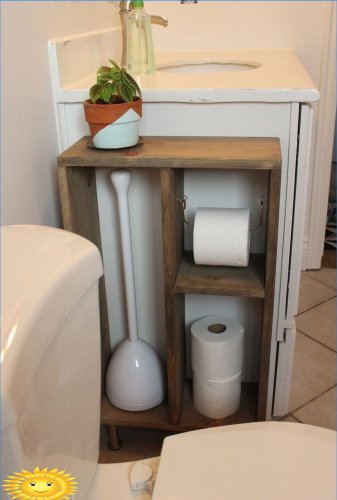 Toiletrulleholder til badeværelse og toilet