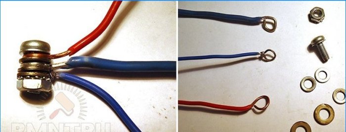 Typer af elektriske forbindelser til strandede ledninger