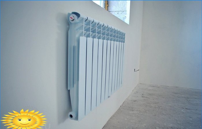 Radiator af aluminium