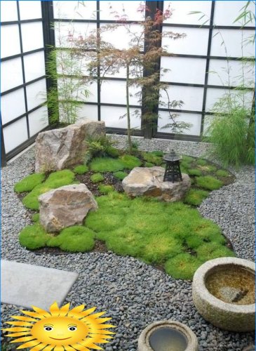 Den japanske have er et klassisk eksempel på etnisk stil i landskabsdesign