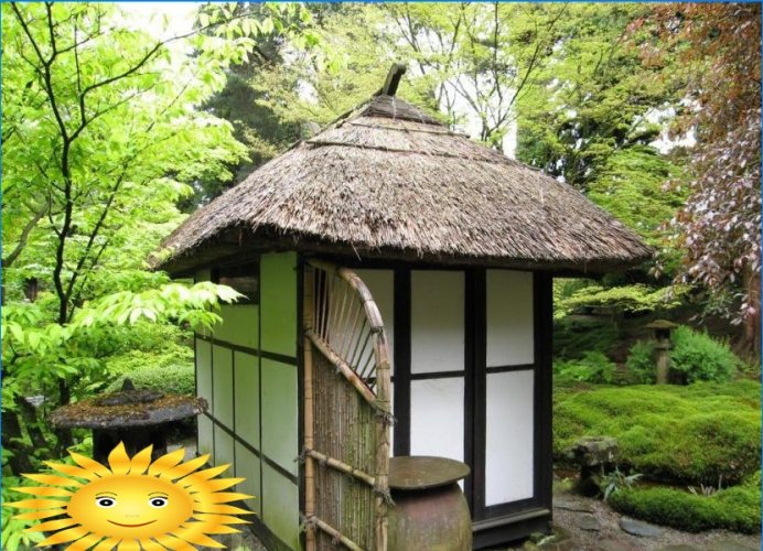 Den japanske have er et klassisk eksempel på etnisk stil i landskabsdesign