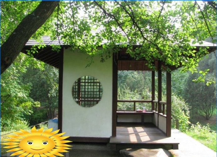 Den japanske have er et klassisk eksempel på etnisk stil i landskabsdesign