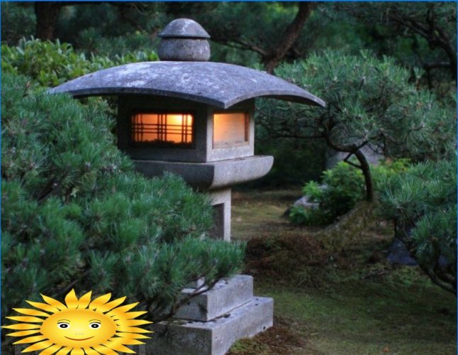 Den japanske have er et klassisk eksempel på etnisk stil i landskabsdesign