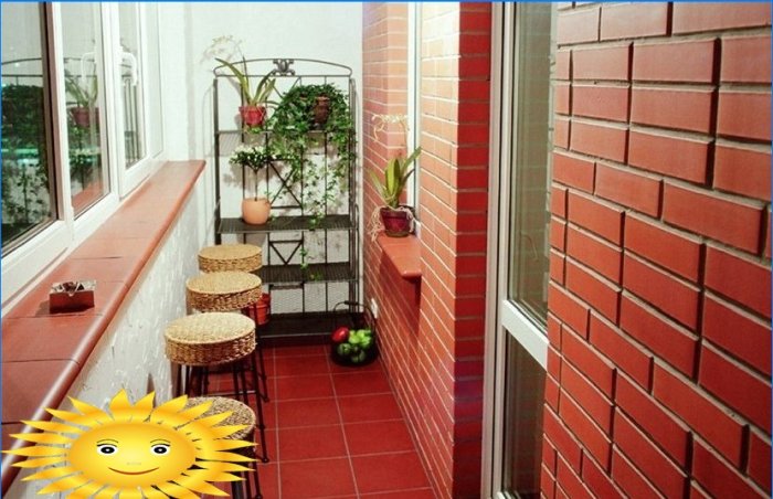 Indretning af balkon