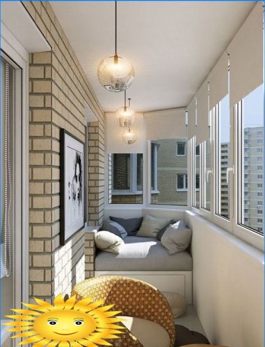 Indretning af balkon
