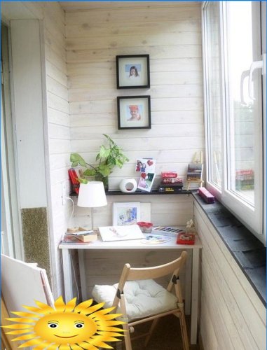 Indretning af balkon