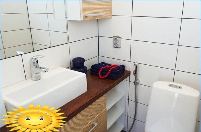 Gør-det-selv-installation af et skjult hygiejnebad