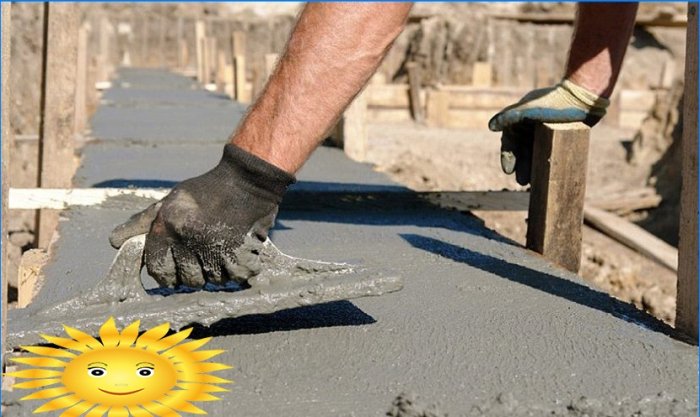 Hvordan man fremstiller god beton med egne hænder