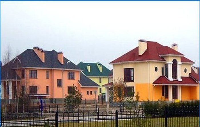 Klassificering af forstæder fast ejendom i Moskva-regionen