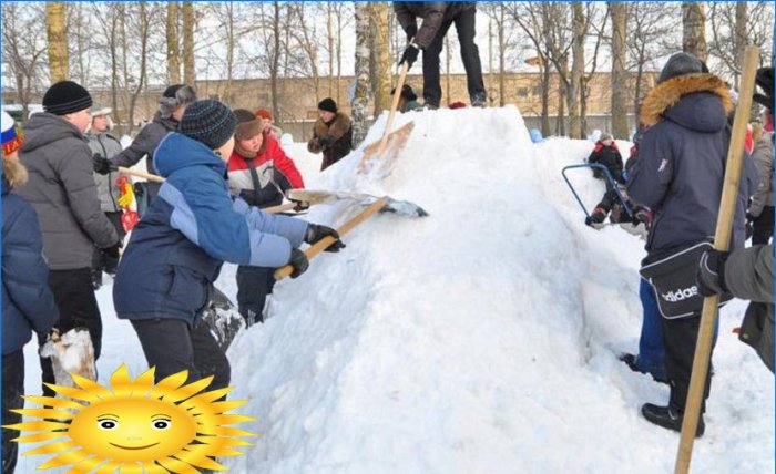 Nytårsferie med børn i landet: spil på gaden