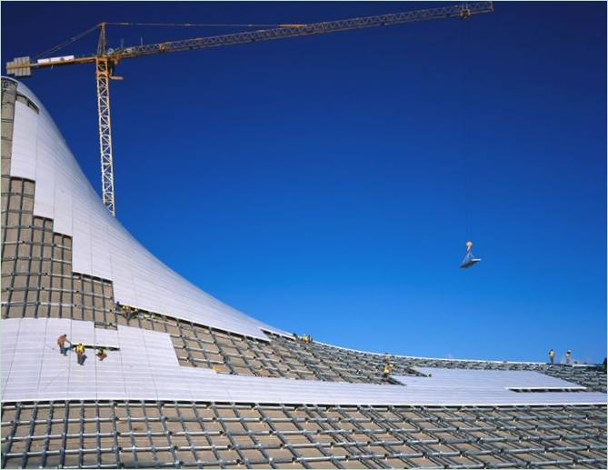 Heydar Aliyev Kulturcenter i Baku