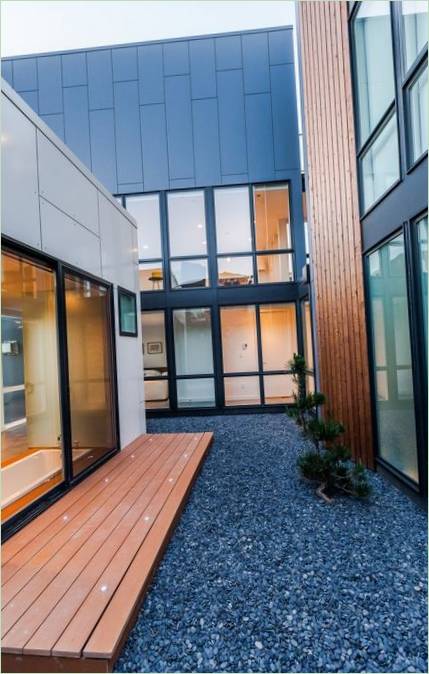 Moderne familiehus i Seattle