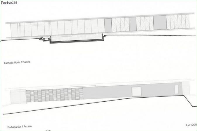 Grundplaner for Casa 7A landhus i Colombia