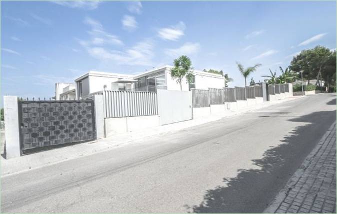 Det udvendige af Villa House M03 i Valencia