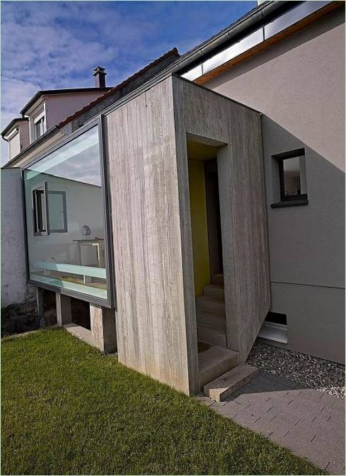 Glasudvidelsen er et projekt af det franske arkitektfirma Loïc Picquet Architects