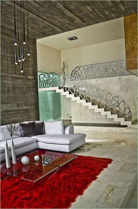 Lys stue design
