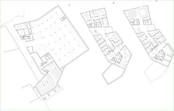 Byarkitektur: en plan af en bygning i Jumblou - Foto 5