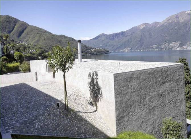 Panoramahus til salg ved Lago Maggiore af Wespi de Meuron, Ronzo, Sant´Abbondio, Schweiz