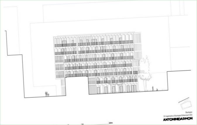 Plan for bygningens unikke arkitektur - Foto 8