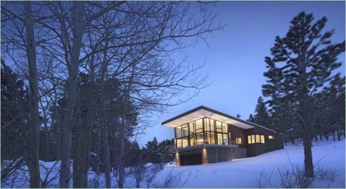 Lodgepole Retreat landhus blandt bjergene i USA