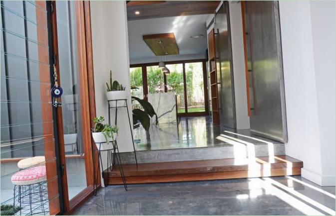 Interessant indretning af et moderne sommerhus i Brisbane, Australien Interessant indretning af et moderne sommerhus i Brisbane, Australien