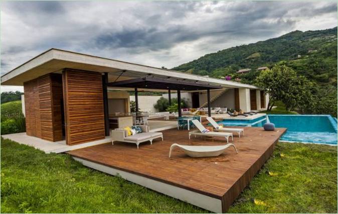 Casa 7A landhus med poolterrasse i Colombia