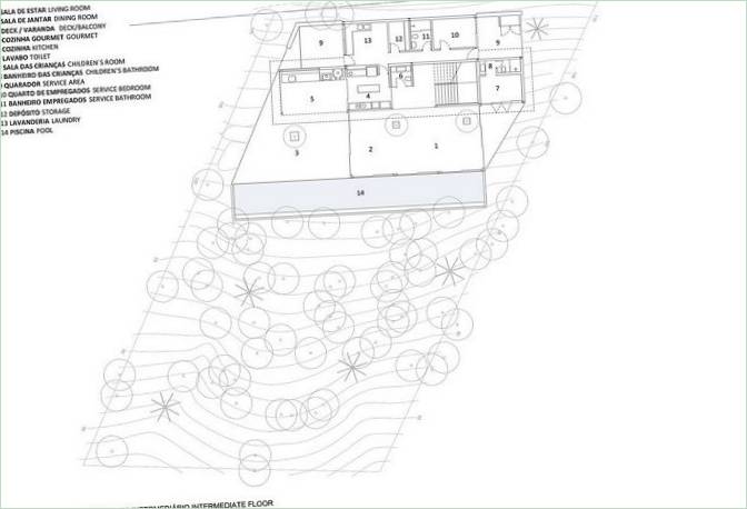 Plan af AMB-residensen - foto 3