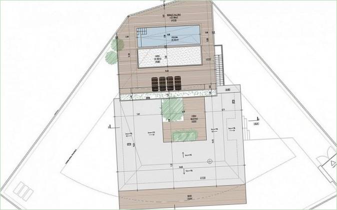 Skematisk oversigt over Casa do Pego