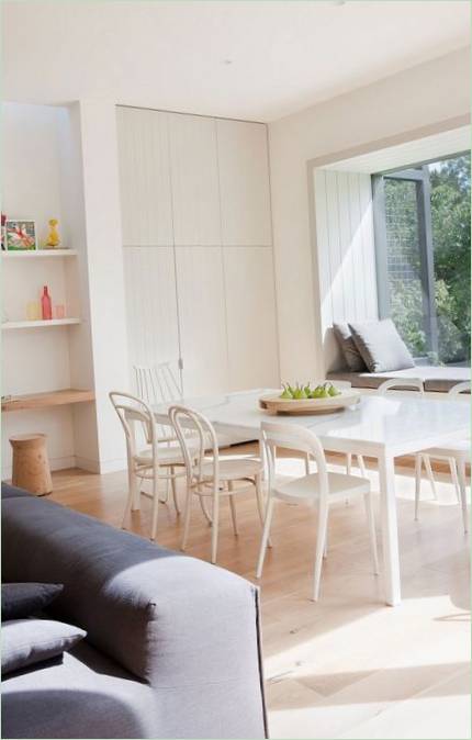 Elwood-huset. Spiseplads