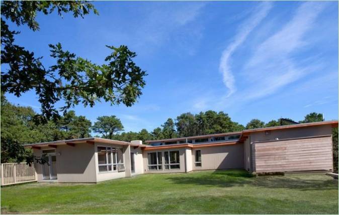 Et moderne hus i Cape Cod, USA