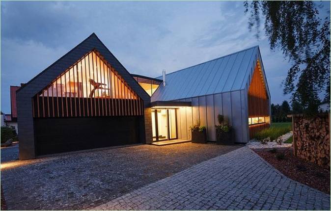 Moderne boligdesign i Polen