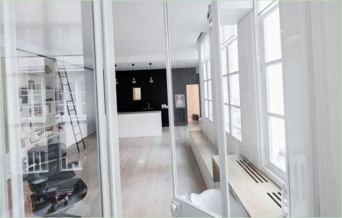 Elegant loft i Paris for en familie med børn
