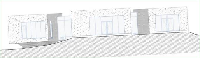 Layout af et litauisk palæ af UAB Architektu biuras