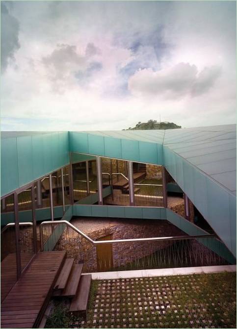 Unikt projekt Hus blandt fyrretræer af Xpiral