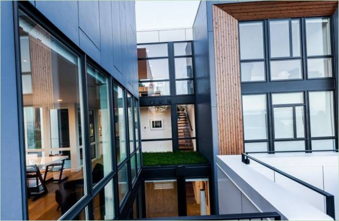 Moderne familiebolig til en ung familie i Seattle