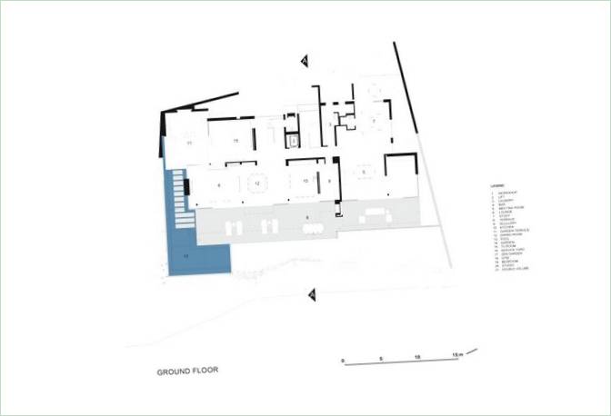 Kloof 151, et luksuriøst hus i tre etager designet af SAOTA