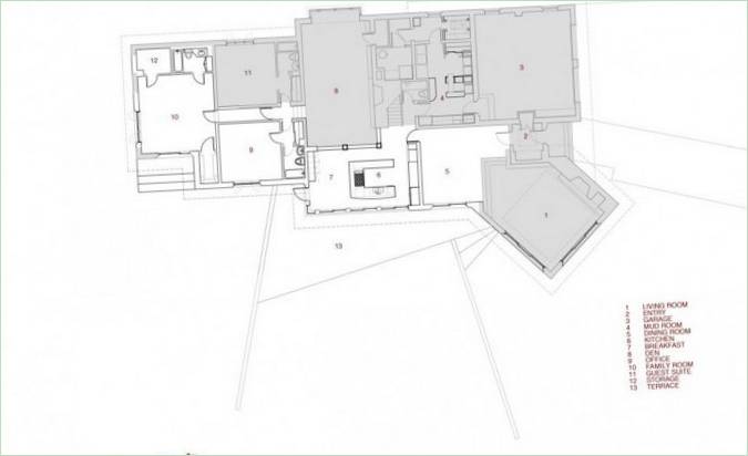 Chestnut Hill Residence vellykket økologisk projektdesign