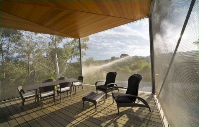 Hvilested på Mornington Peninsula i Victoria, Australien