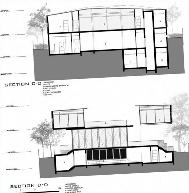 22 Olive Road grundplan