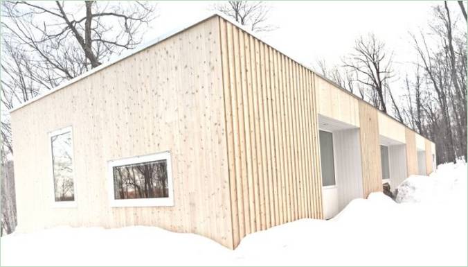 Design af et Blue Hills landsted i Canada