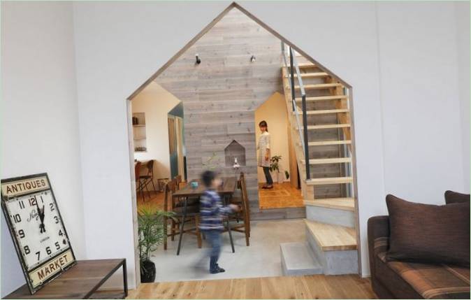 Interiør design Hazukashi House