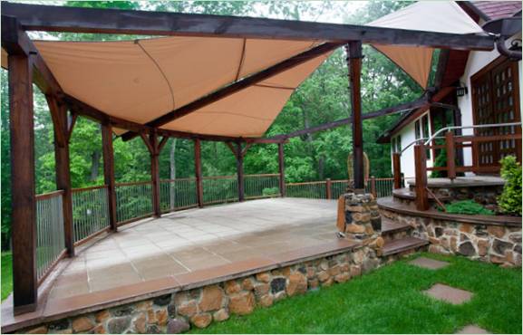 En pergola i Wonderhouse af Design Arts