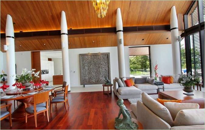 Villa Padma indretning